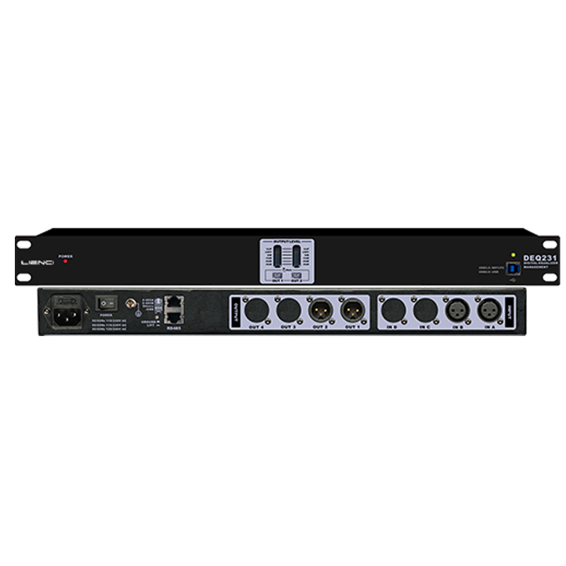 2进2出数字均衡器DEQ231