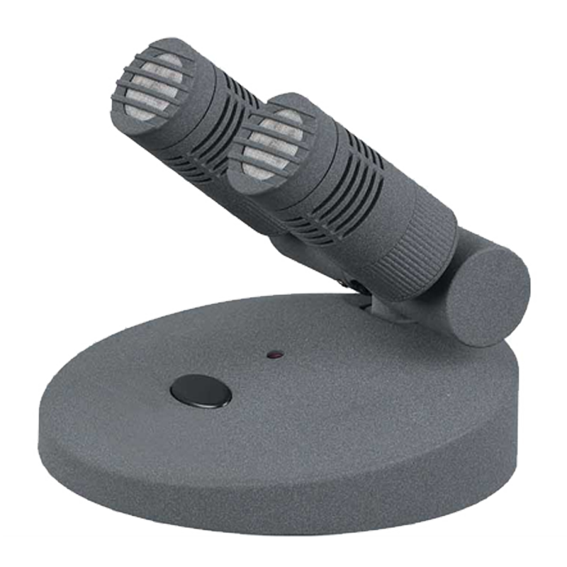 双咪头演讲录音麦克风/（金属底座） TA-T2200